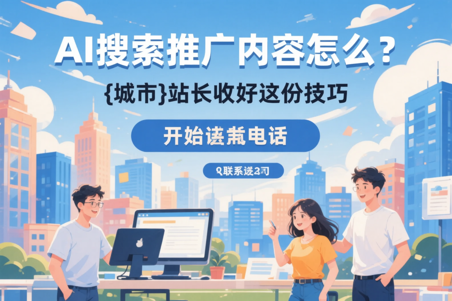 AI搜索推广内容怎么写？鸡泽站长收好这份技巧